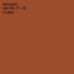 #9C4D2B - Cumin Color Image