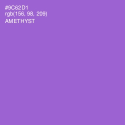 #9C62D1 - Amethyst Color Image