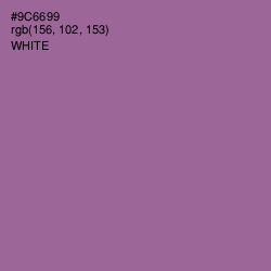 #9C6699 - Trendy Pink Color Image