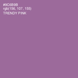 #9C6B9B - Trendy Pink Color Image