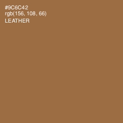 #9C6C42 - Leather Color Image