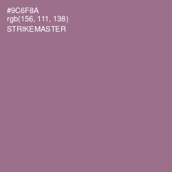 #9C6F8A - Strikemaster Color Image