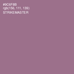 #9C6F8B - Strikemaster Color Image