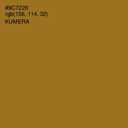 #9C7220 - Kumera Color Image