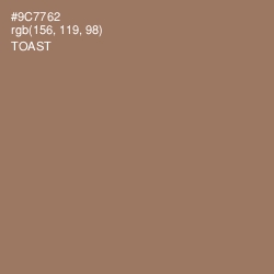 #9C7762 - Toast Color Image