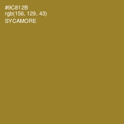 #9C812B - Sycamore Color Image