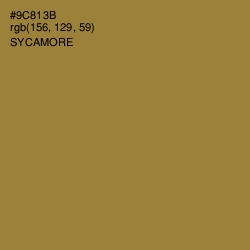 #9C813B - Sycamore Color Image