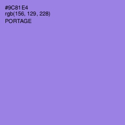 #9C81E4 - Portage Color Image