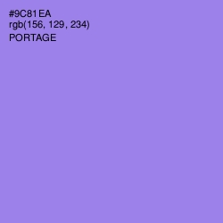 #9C81EA - Portage Color Image