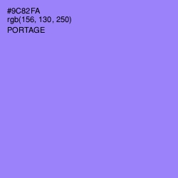 #9C82FA - Portage Color Image