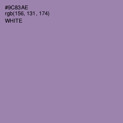 #9C83AE - Manatee Color Image