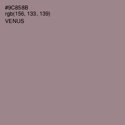 #9C858B - Venus Color Image