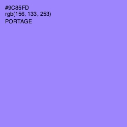 #9C85FD - Portage Color Image