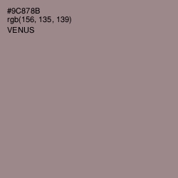 #9C878B - Venus Color Image