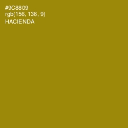 #9C8809 - Hacienda Color Image
