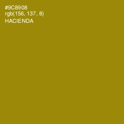 #9C8908 - Hacienda Color Image