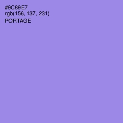 #9C89E7 - Portage Color Image