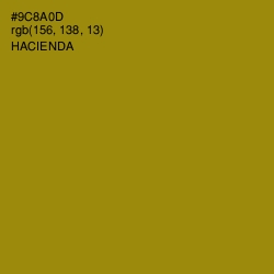 #9C8A0D - Hacienda Color Image