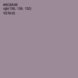 #9C8A98 - Venus Color Image