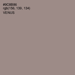 #9C8B86 - Venus Color Image