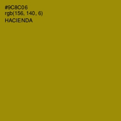 #9C8C06 - Hacienda Color Image