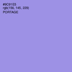 #9C91E5 - Portage Color Image