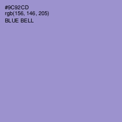 #9C92CD - Blue Bell Color Image
