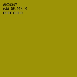 #9C9307 - Reef Gold Color Image