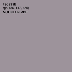 #9C939B - Mountain Mist Color Image