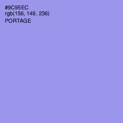 #9C95EC - Portage Color Image