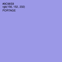 #9C98E8 - Portage Color Image
