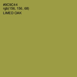 #9C9C44 - Limed Oak Color Image