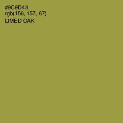 #9C9D43 - Limed Oak Color Image