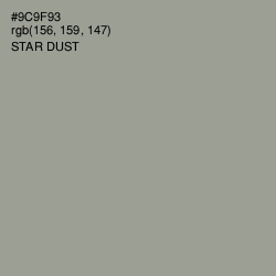 #9C9F93 - Star Dust Color Image