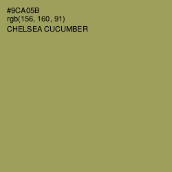 #9CA05B - Chelsea Cucumber Color Image