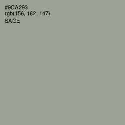 #9CA293 - Sage Color Image