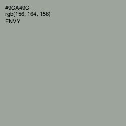 #9CA49C - Envy Color Image