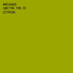 #9CA600 - Citron Color Image