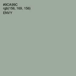 #9CA99C - Envy Color Image