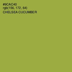 #9CAC40 - Chelsea Cucumber Color Image