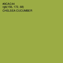 #9CAC44 - Chelsea Cucumber Color Image