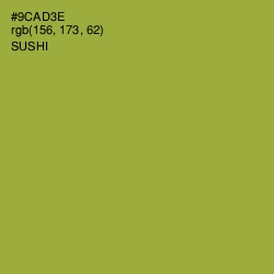 #9CAD3E - Sushi Color Image