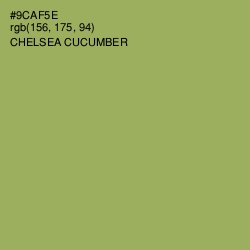 #9CAF5E - Chelsea Cucumber Color Image