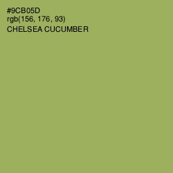 #9CB05D - Chelsea Cucumber Color Image