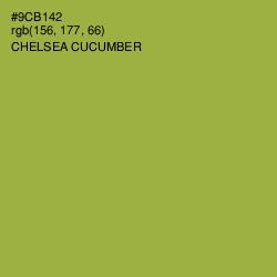 #9CB142 - Chelsea Cucumber Color Image