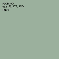 #9CB19D - Envy Color Image