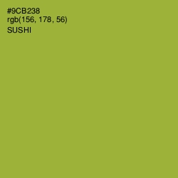 #9CB238 - Sushi Color Image