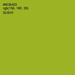 #9CB423 - Sushi Color Image