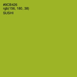 #9CB426 - Sushi Color Image