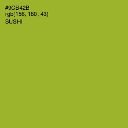 #9CB42B - Sushi Color Image